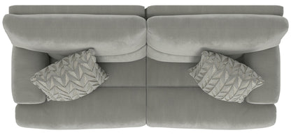 Renaldo - Power Sofa With Zero Gravity Recline - Stone