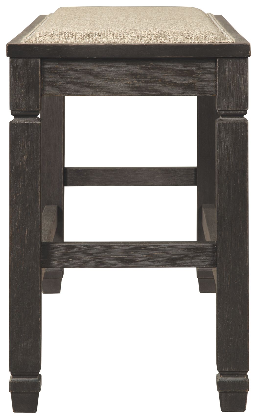 Tyler Creek - DBL Counter UPH Bench  - Antique Black
