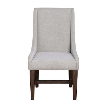Auburn - Arm Chair - White