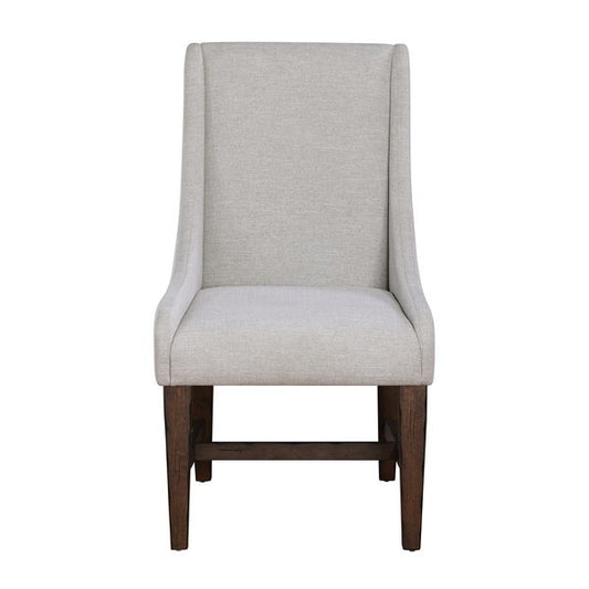Auburn - Arm Chair - White