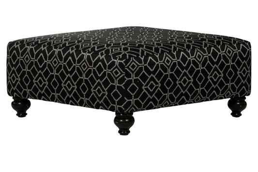 Cumberland - Cocktail Ottoman - Onyx