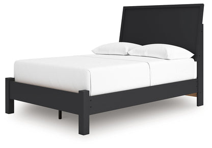 Danziar - Panel Bed With Low Footboard