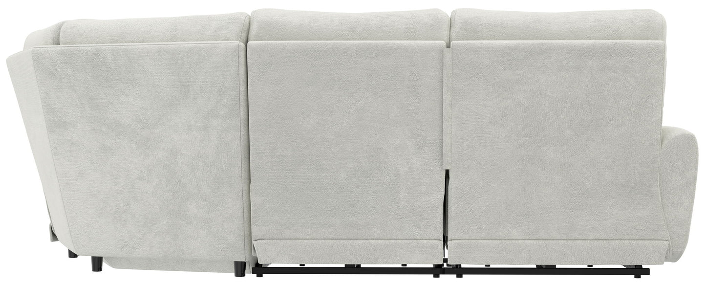 Majesty - Deep Seating Power Reclining Sectional And Ottoman