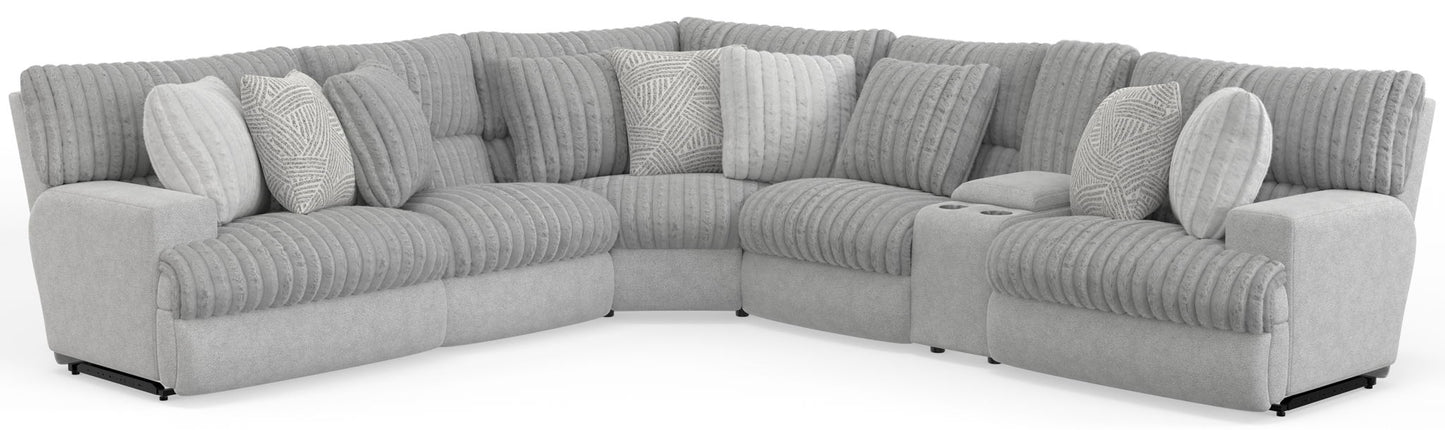Abraxas - 6 Piece Reclining Sectional