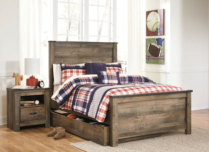 Trinell - Panel Bed