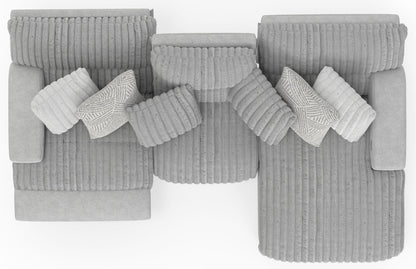 Abraxas - 3 Piece Reclining Sectional