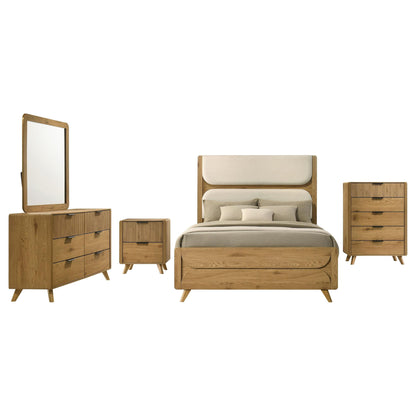 Bennett 5-piece California King Bedroom Set Light Oak