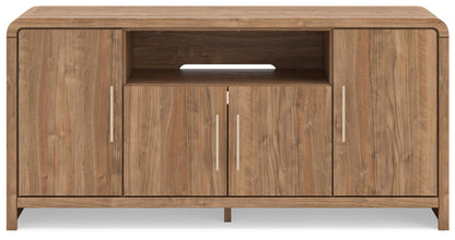 Dovander - Extra Large TV Stand - Brown