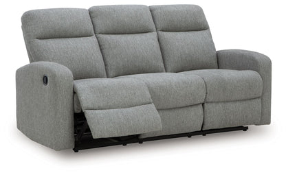 Gauntlet - 2 Pc. - Reclining Sofa And Loveseat - Sterling