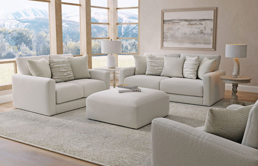 Amelia - Loveseat - Chalk