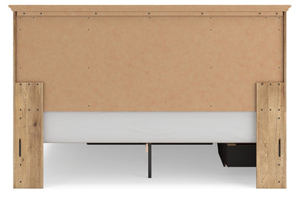 Makidern - Panel Storage Bed