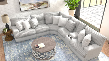 Abraxas - 6 Piece Reclining Sectional