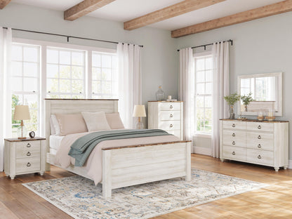 Willowton - Panel Bed