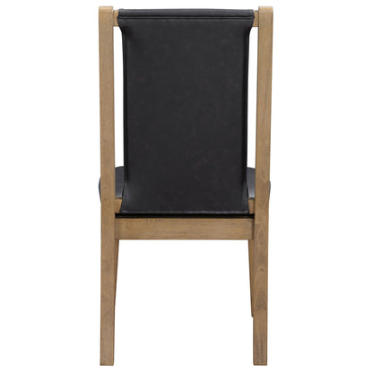 Orinda - Side Chair - Brown / Black