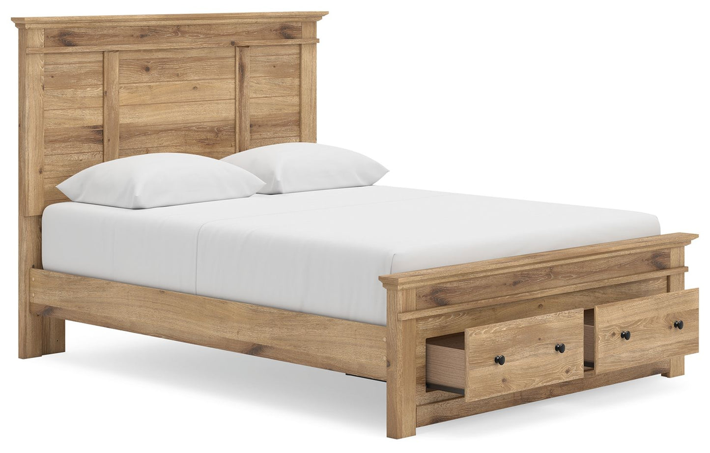 Makidern - Panel Storage Bed
