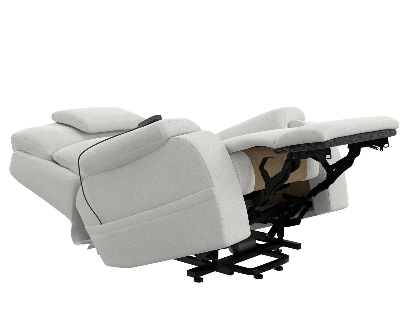 Snoozer - Power Lift Power Headrest Lay Flat Recliner With CR3 Heat / Massage / Zero Gravity