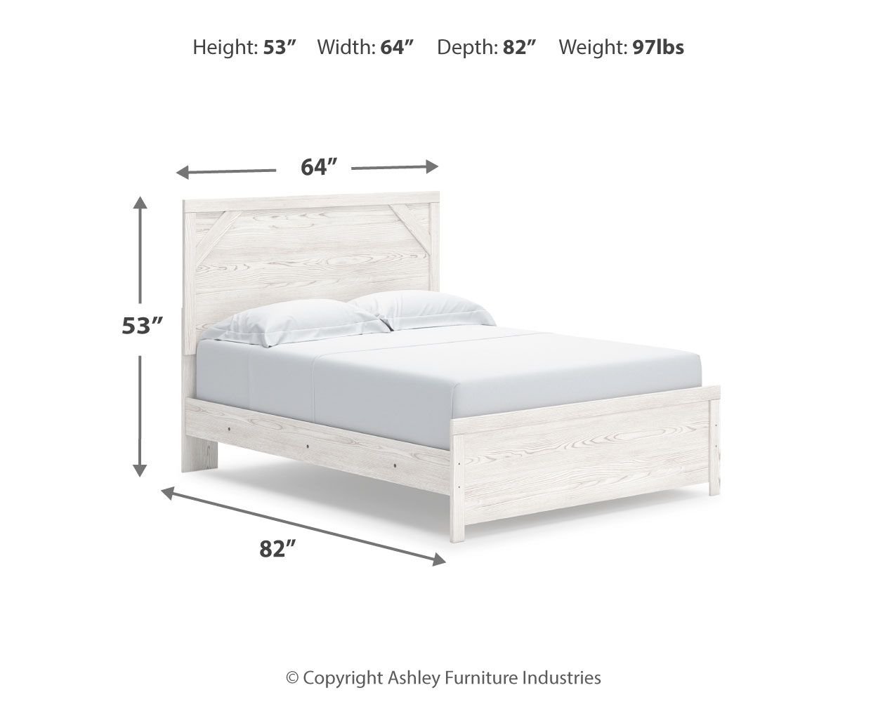 Gerridan - Panel Bed