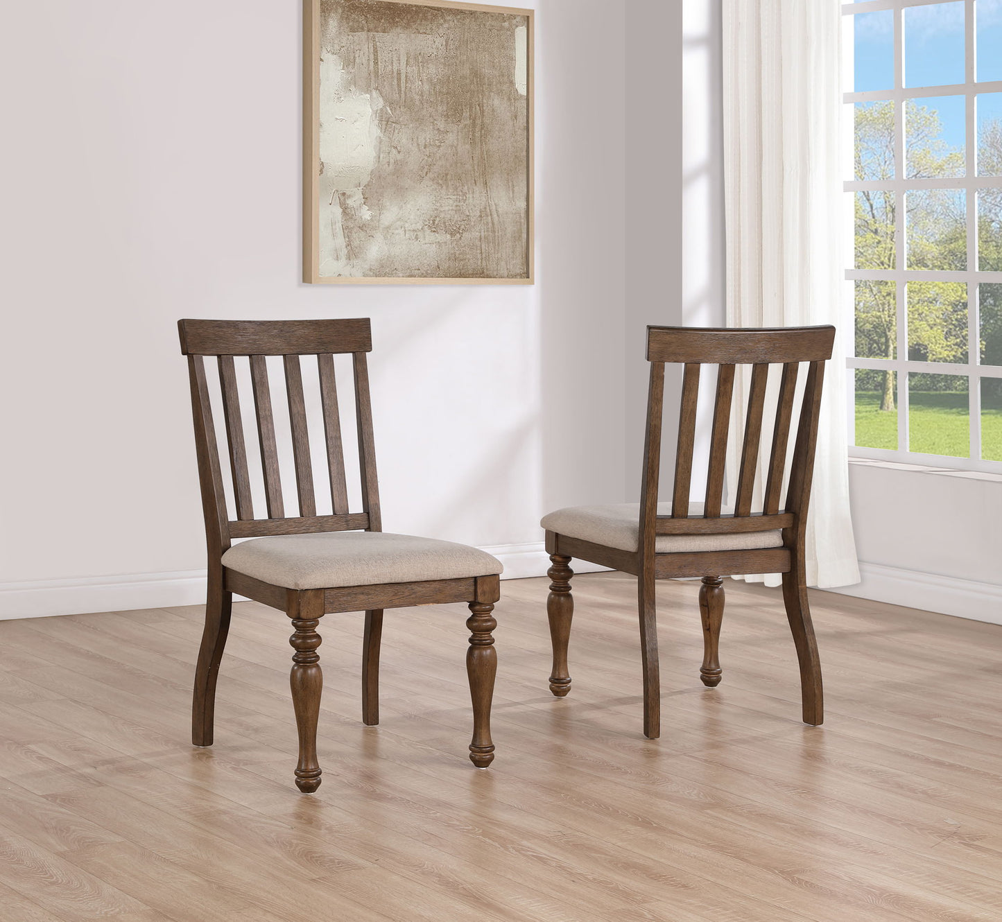 Joanna - Side Chair - Brown