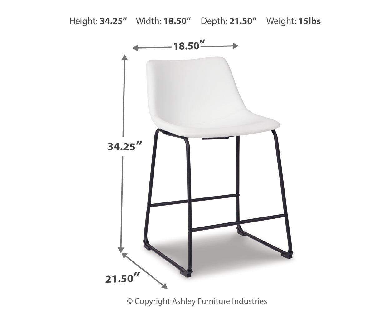 Centiar - Upholstered Barstool (Set of 2)