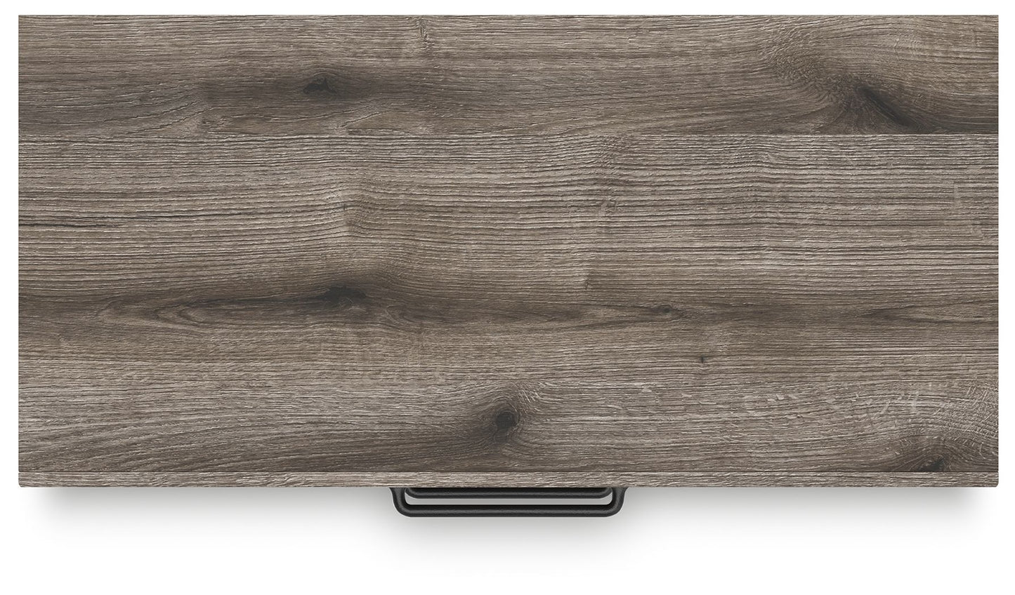 Graystorm - Five Drawer Chest - Brown Gray