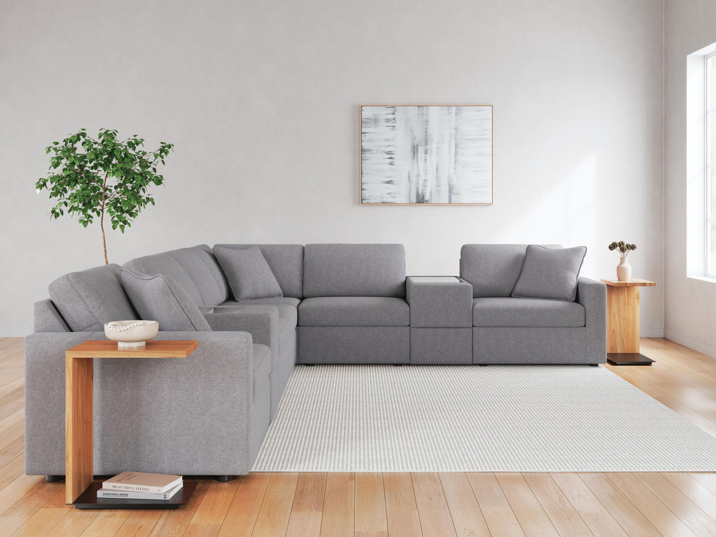 Modmax - Sectional - Granite