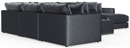 Remington - Modular Sofa And Cocktail Ottoman - Slate