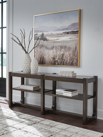 Breckington - Sofa Table - Dark Brown