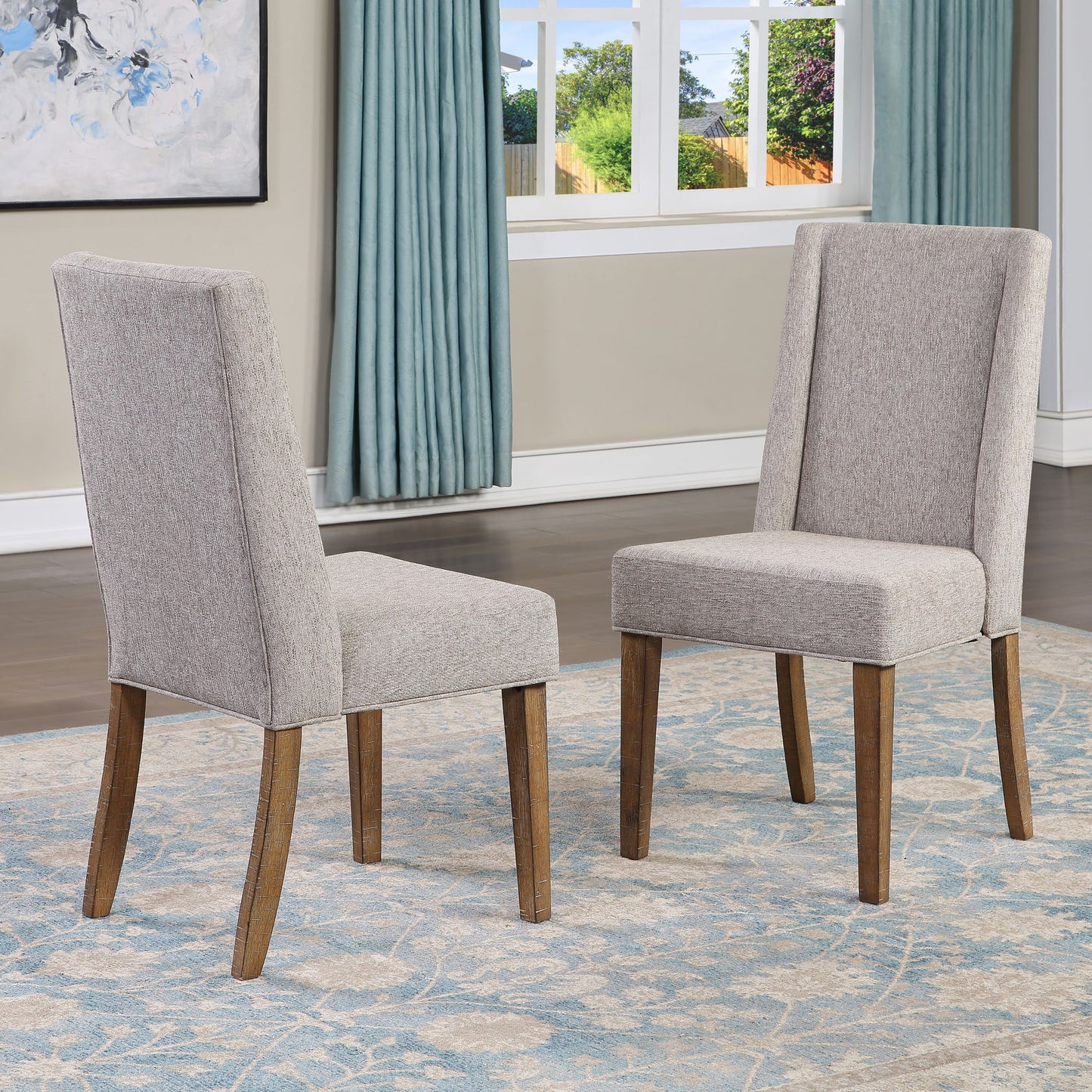 Riverdale - Upholstered Chair - Dark Brown