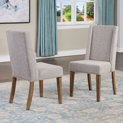 Riverdale - Upholstered Chair - Dark Brown