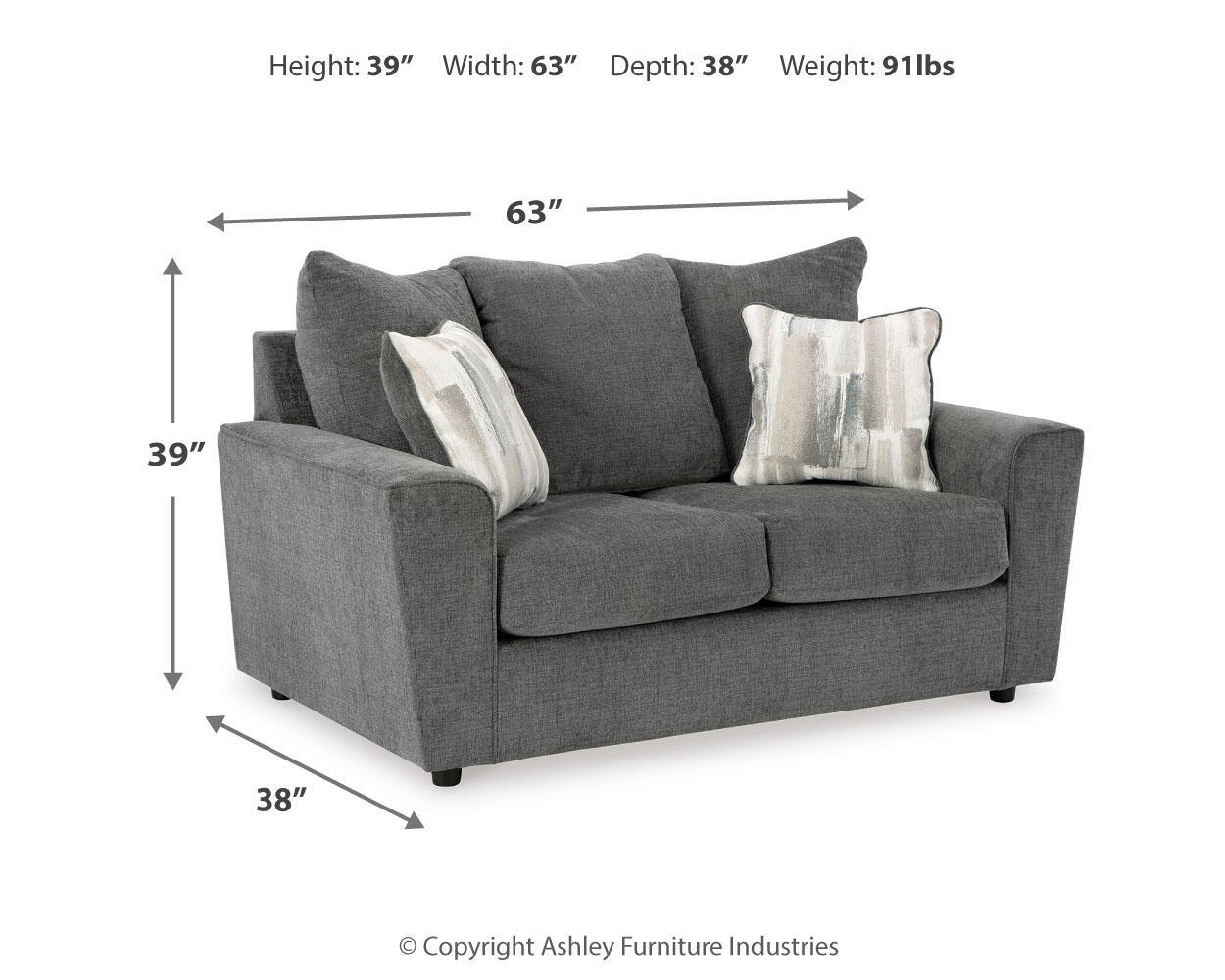 Stairatt - Loveseat