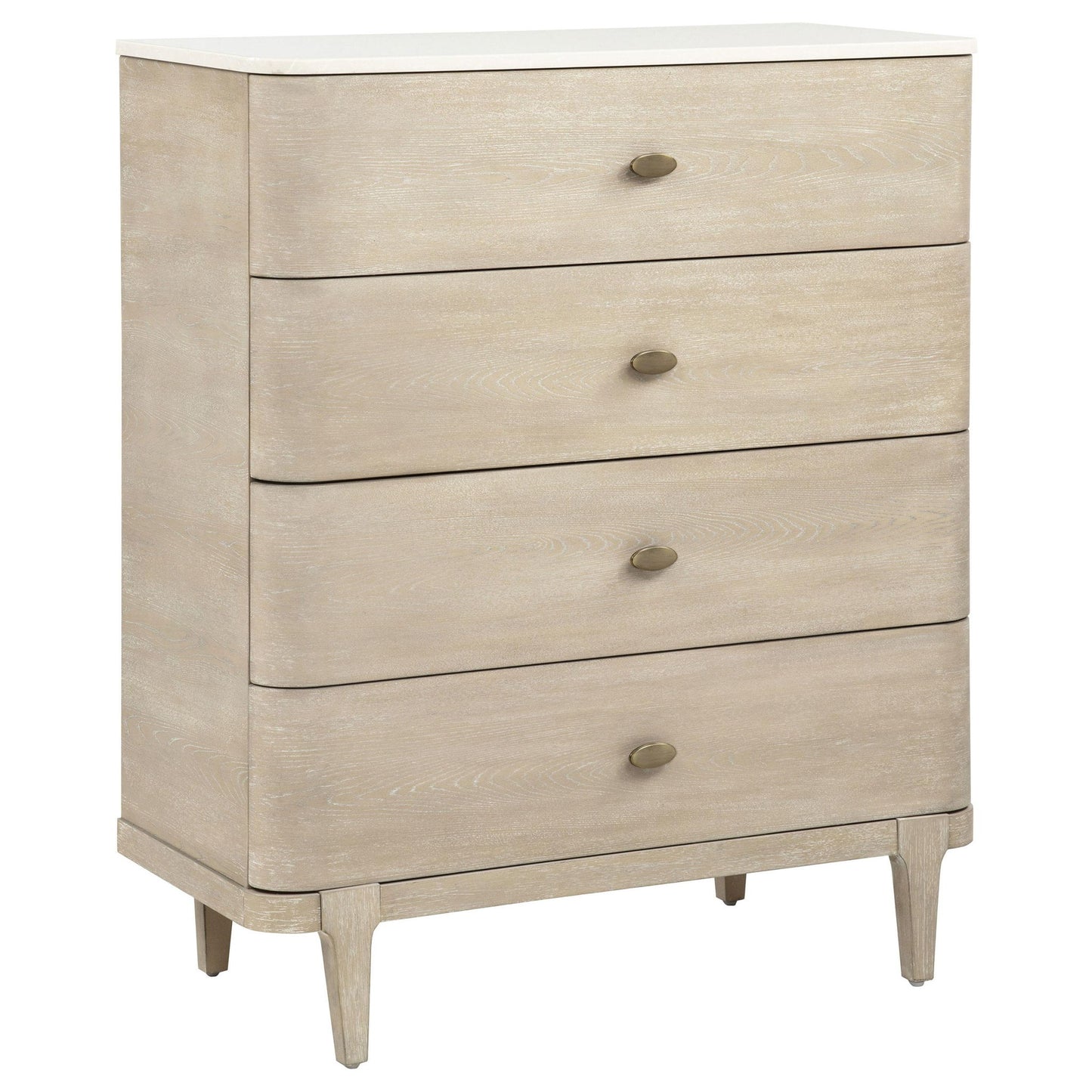 Lucaire 5-drawer Chest of Drawers Sandstone