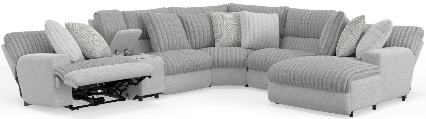 Abraxas - 6 Piece Reclining Sectional