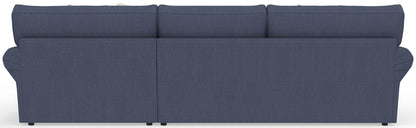 Cape May - Sofa Chaise With Comfort Coil Seating And 5 Accent Pillows Included