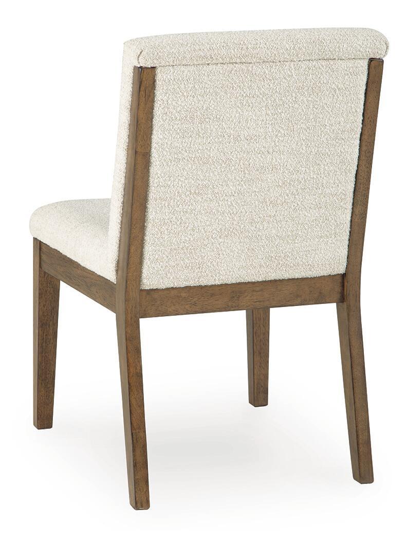 Marxmore - Dining Upholstered Side Chair (Set of 2) - Beige / Brown