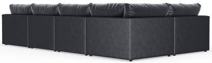 Remington - Modular Sofa And Cocktail Ottoman - Slate