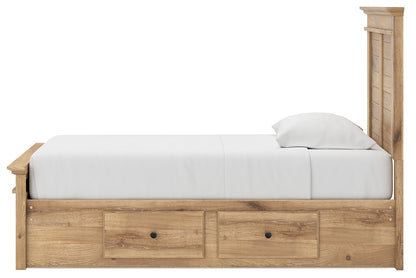 Makidern - Panel Storage Bed