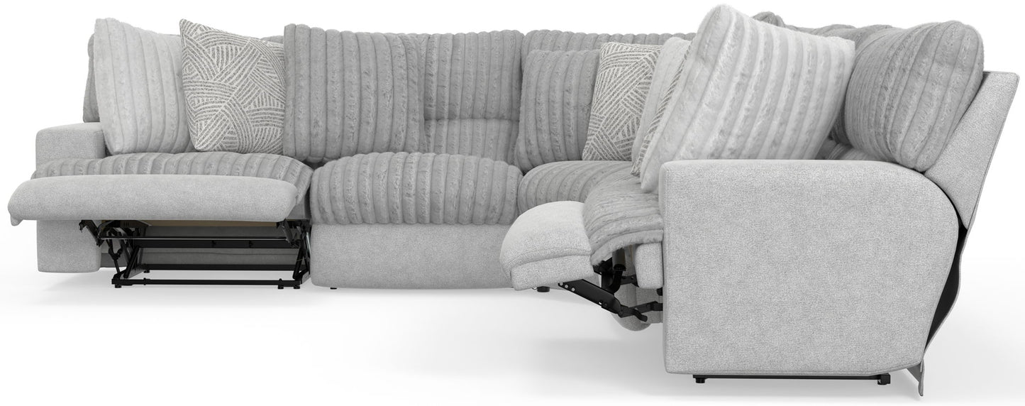 Abraxas - 5 Piece Reclining Sectional