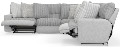 Abraxas - 5 Piece Reclining Sectional