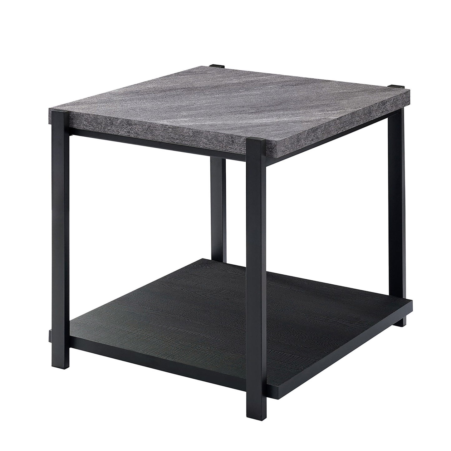 Linea - 3 Piece Occasional Set (1 Coffee & 2 End Tables) - Dark Gray
