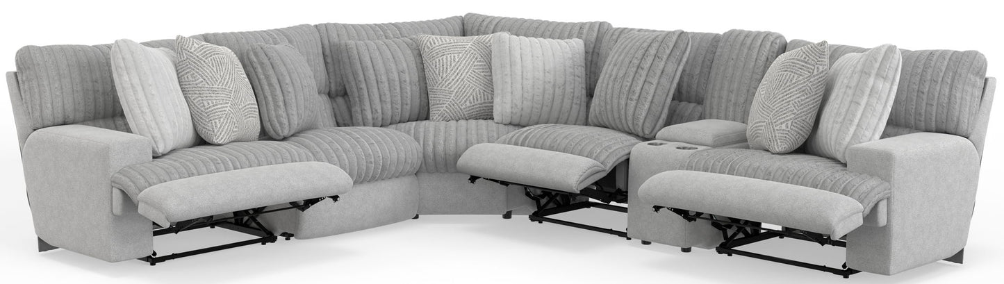 Abraxas - 6 Piece Reclining Sectional