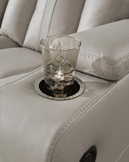 Elevate Edges - Glider Recliner - Coin