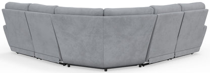 Majesty - Deep Seating Power Reclining Sectional And Ottoman