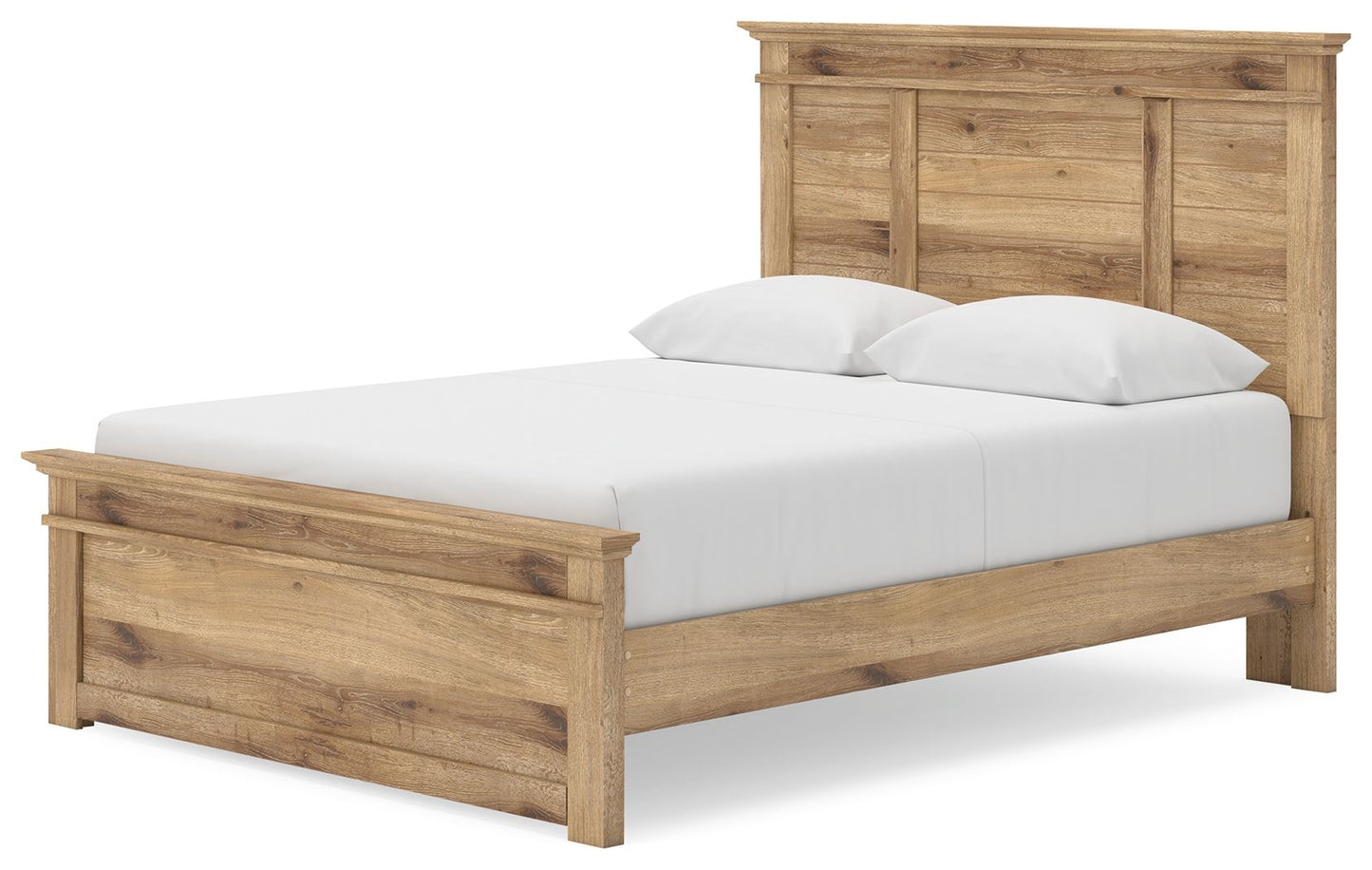 Makidern - Panel Storage Bed