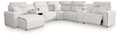Modmax II - Reclining Sectional - Stone
