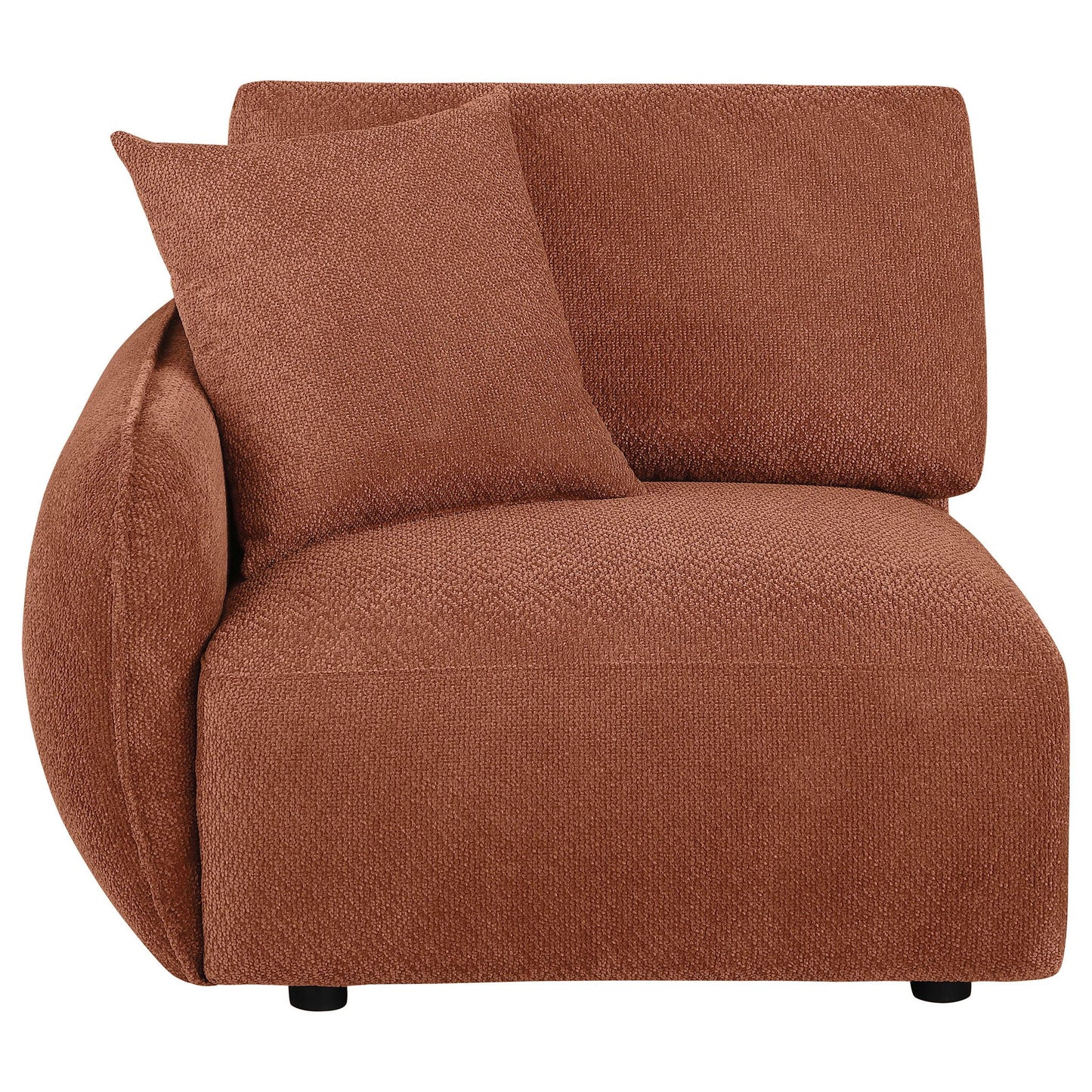Elysia Fabric Upholstered Modular LAF Chair Coral