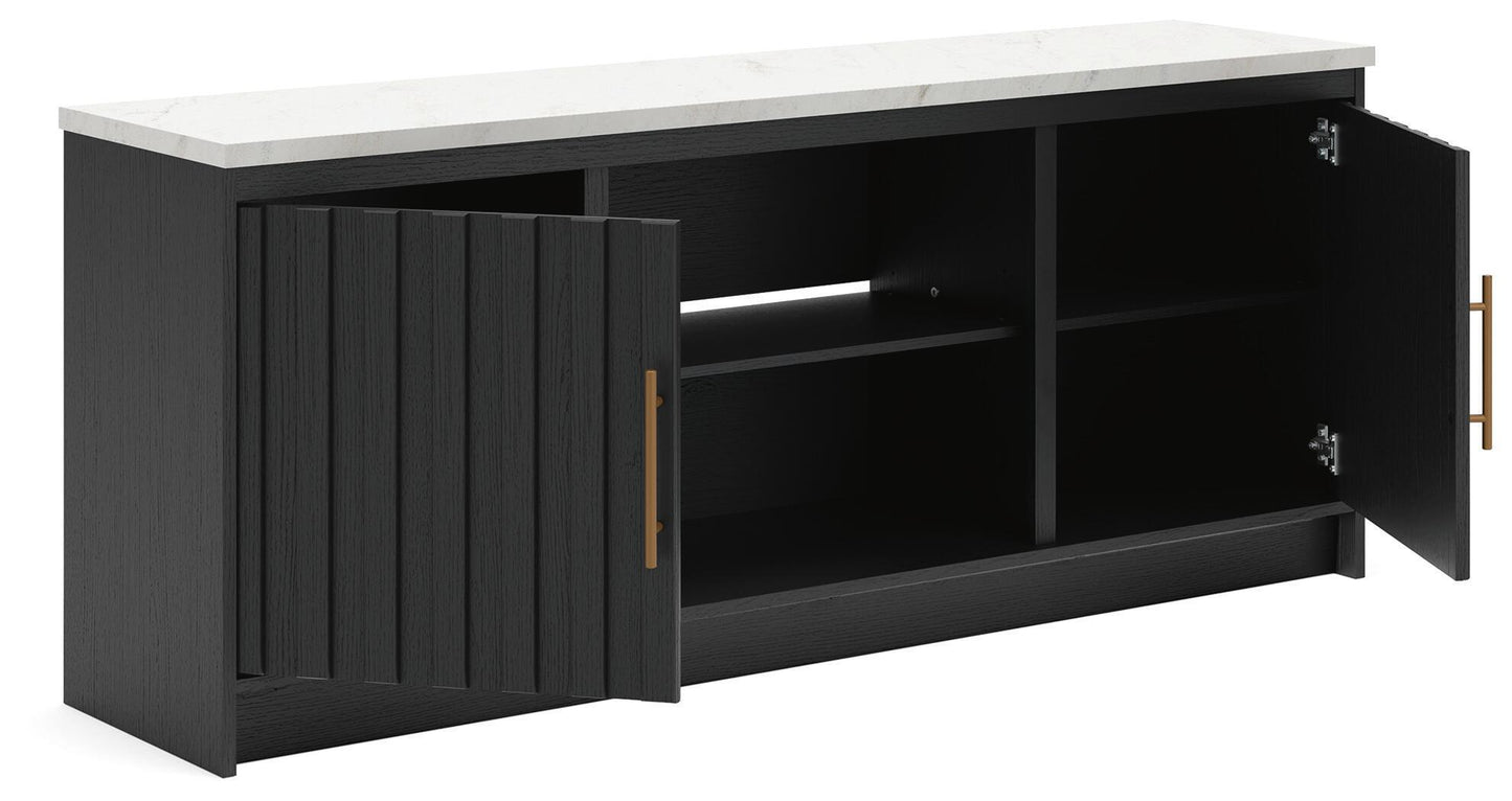 Cadmori - TV Stand With Fireplace Option