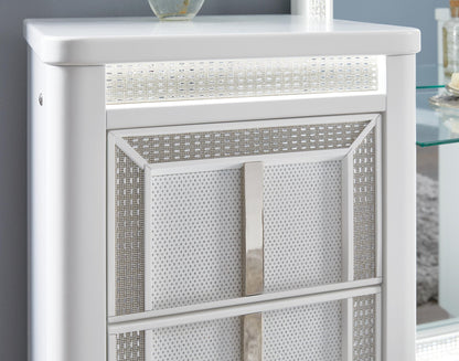 Chalanna - Vanity With Mirror - White