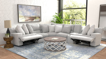 Abraxas - 6 Piece Reclining Sectional
