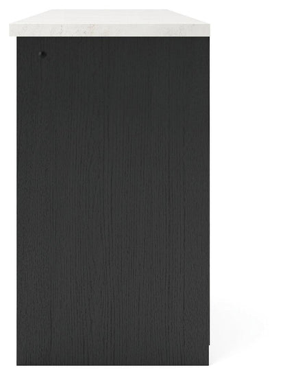 Cadmori - TV Stand With Fireplace Option