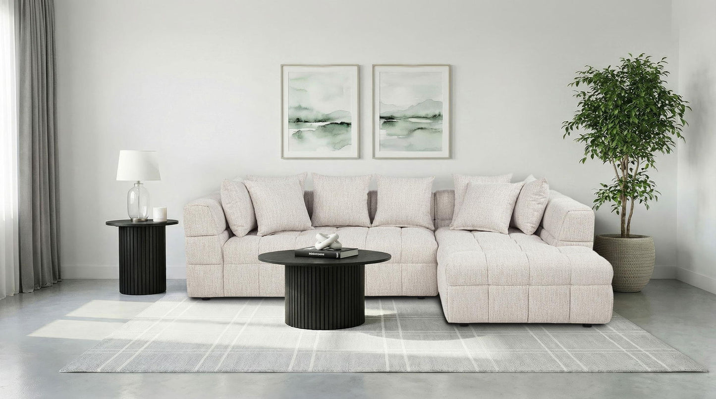 Amara 2-Piece Upholstered Sectional Sofa